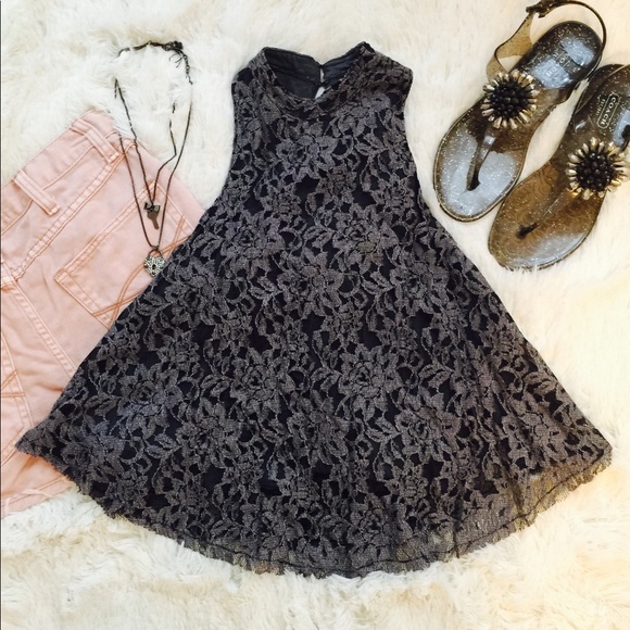 Abercrombie & Fitch Tops - A&F mock neck lace top